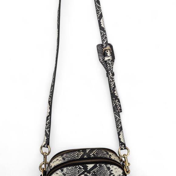 Marc Jacobs The Shutter Snake-Embossed Crossbody Bag Grey Multicolor - Picture 5 of 9